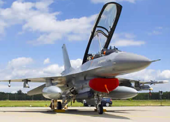 Aircraft parked on Ellington Field Joint Reserve Base runway 